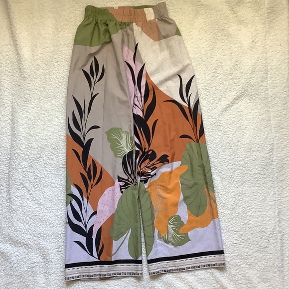 Sweet Rain Multicolor Wide Leg Pants - Picture 2 of 4